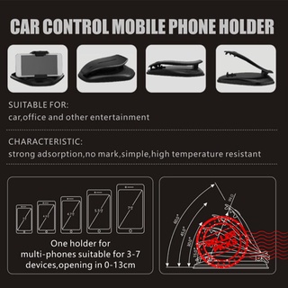 Car Dashboard Mount Stand Mobile Phone Holder Suction Mat Dash Cradle Bracket A0J7