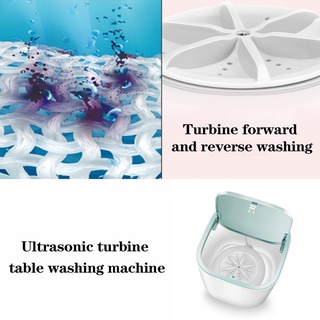 Turbina ultrasónica lavadora portátil Mini turbina máquina de limpieza hogar USB escritorio lavadora