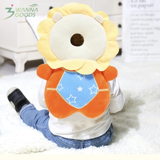 Almohada de protección de la cabeza del bebé reposacabezas mochila niño Anti-caída (7)
