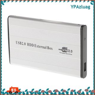 USB2.0 IDE externo 2.5\" SSD HDD caja de disco duro portátil caso de disco gris (3)