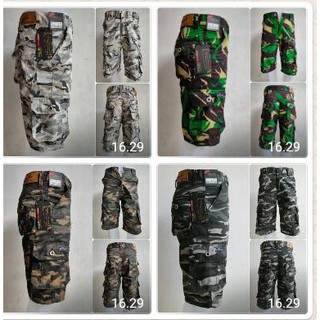 Doreng Army - pantalones cortos de camuflaje para hombre (talla 27-33)