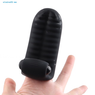 elaine01.mx Silicone Finger Sex Cot Clitoris Finger Massaging Cot Easy to Wear for Lady