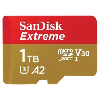 Sandisk Micro Extreme SD Ultra A2 UHS-I U3 hasta 160 mb/s 1 tb 1 tb 1 tb