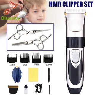máquina de afeitar para mascotas clippers set clippers set trimmer removedor de pelo corte de pelo salón suministros