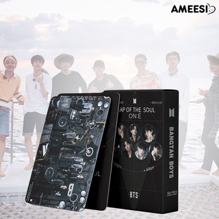 Ameesi 54Pcs/Set Lomo Cards High Definition Decoration Art Paper Kpop BTS Idol Figure Postcard for Shop