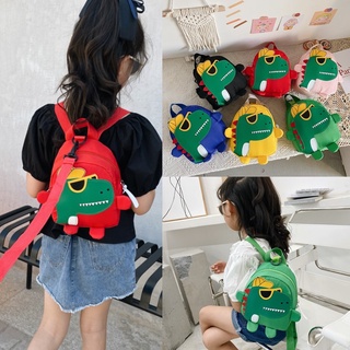 niños anti-pérdida bolsa de la escuela kindergarten 1-3 años de edad niños y niñas bebé dinosaurios coreanos niños lindo mochila marea