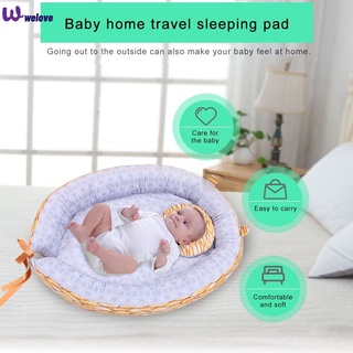 welove2 High quality plush crib sleeping pad soft and comfortable portable home baby sleeping pad welove2