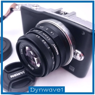[DYNWAVE1] Mini lente APSC de 35 mm f/1.6 para Panasonic G2 G7 G9 GF6 GF8 GM5 GX7 GX8 GH3 GH5 (1)