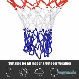 [Tingyunaiai] red de baloncesto estándar de Nylon aro de aro de llanta estándar para soportes de baloncesto (6)
