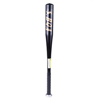 Deportes 25" 63 cm aleación de aluminio negro raqueta de bate de béisbol 12oz softbol (6)