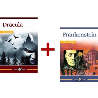 2 Libros Dracula + Frankenstein Coleccion Nuevo Talento Epoca