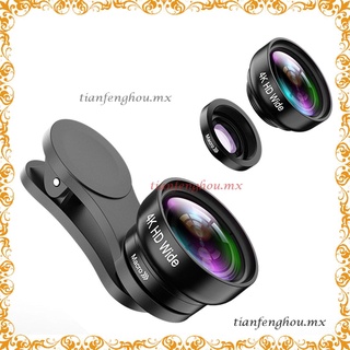 Camera Lens Kit 198 Fisheye Lens 120 Degrees Ultra-Wide Angle Lens Macro Lens[\(^o^)/]