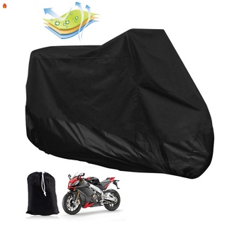 cubierta impermeable para motocicleta, protección solar, antipolvo, 210d, tela oxford (8)