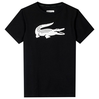 LACOSTE - camiseta de cocodrilo francés para hombre, cuello redondo, manga corta