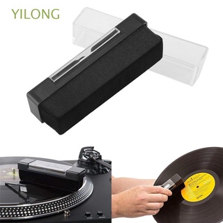 YILONG Durable Dust Brush Cleaner Vinyl Record CD Brush with Small Brush Record Player Player Accessory CD / VCD Turntable CD/LP Phonograph Cleaning Brush/Multicolor (1)