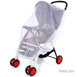 foxyy infants cochecito de bebé mosquitera segura malla buggy cuna carrito mosquitera mosquitera cubierta completa red