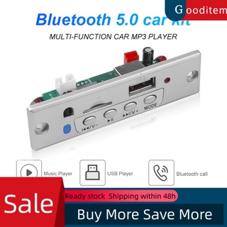 gooditem Bluetooth 5.0 Control remoto MP3 reproductor de música Radio FM módulo de decodificación de Audio