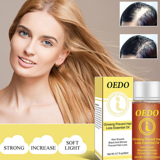 Ginseng cuidado del cabello aceite esencial reparación de seda suave líquido suave 20ml