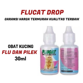 Flucat DROP Drug FLU PILEK gato gato Citten gripe gato 30ML 30 ML
