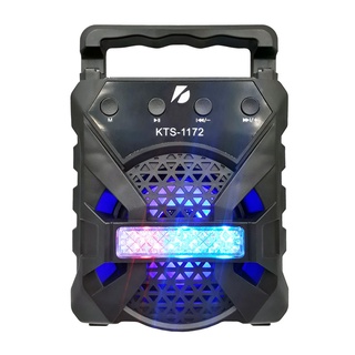 Bocina bluetooth 3 pulgadas recargable KTS1172 karaoke usb micro sd