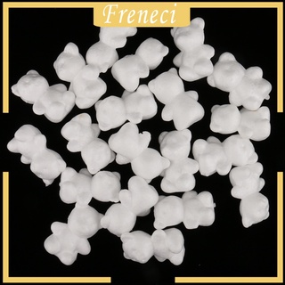 [[2]] 20 piezas de poliestireno en forma de oso de 60 mm adornos de espuma de poliestireno DIY manualidades