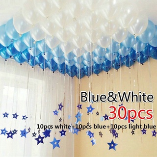 *LYG 30pcs/set Mixed 10inch Latex Balloon Wedding Decoration Latex Balloon Birthday