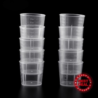 Vaso Medidor De Plástico, Cilindro Medidor, Vaso Transparente Cocina Escala W7C0