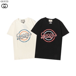 ❤Original GUCCI T-shirt 2021 verano nuevo de alta calidad de los hombres carta impreso casual algodón manga corta T-shirt bGUO