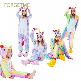 forgetme franela unicornio ropa de dormir kigurumi arco iris pijama niños pijamas niños regalos animales zapatos dibujos animados cosplay disfraz