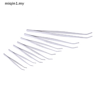[MQ1] Pinzas de codo de acero inoxidable para acuario, clip transparente, herramientas de reparación médica [my]