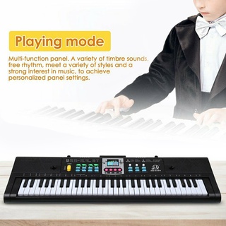 61 teclas de música digital teclado electrónico teclado eléctrico piano niños regalos (2)