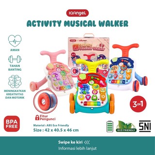 Iqangel actividad caminante musical/Baby Walker