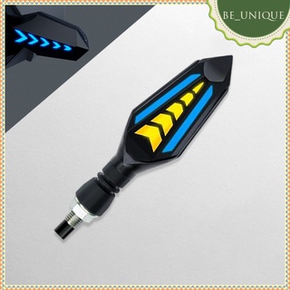 2 Pcs Motorcycle LED Turn Signals Indicator Tools Flowing Mode Blinkers, Simple Installation Good Replacement High