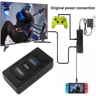 For Switch Projection Screen Bluetooth-compatible Transmitter HDMI-compatible Video Converter For Switch Portable Conversion Adapter MS