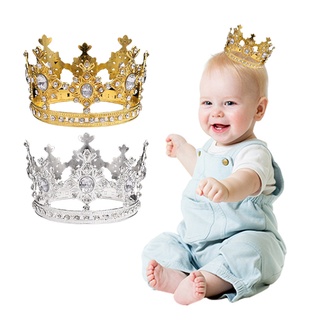 Youa Baby Crystal Rhinestone Corona Mini Tiara Boda Diadema Niñas Accesorios Para El Cabello (3)