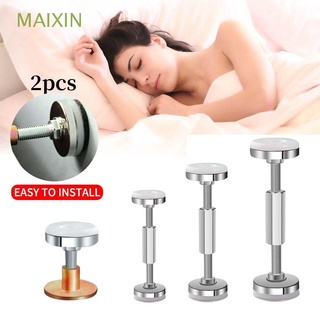 MAIXIN 2Pcs Telescopic Support Anti-Shake Fixed Bracket Bed Headboard Stoppers Fixed Bed Home Tool Fasteners Furniture Bed Frame Adjustable Stabilizer