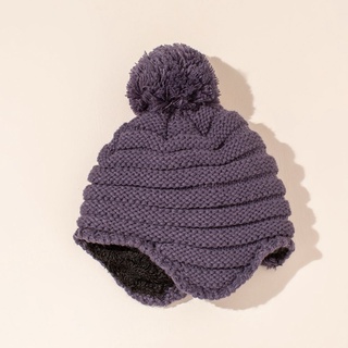 GKOT Knitted Winter Hat with Pompon Thick Beanie Caps Warm Presents for Newborn Baby (7)
