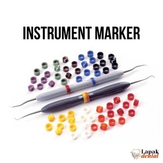 Marcador de instrumento dental/marcador de instrumento dental/anillos de código de instrumento