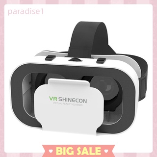 (*) Gafas VR 3D realidad Virtual gafas casco de 5a generación de cartón para - pulgadas Smartphone
