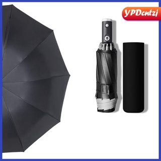 Reverse Folding Umbrella, Parasol Automatic Sunny and Rainy Umbrella, Strong Inverted Travel Reflective Rain Umbrella