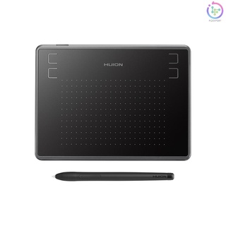 huion h430p graphics tablet dibujo tablet con 4096 niveles sensibilidad a la presión 5080lpi resolución de bolígrafo 233pps tasa de informe