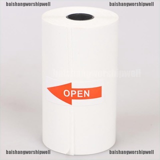 Bamy 57x30mm semitransparente impresión térmica rollo de papel para P1/P1S Photo TOM