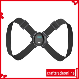 [crafttradeonline] corrector de postura para mujeres hombres soporte de postura ajustable enderezador de espalda