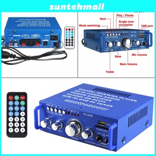 12v dual channel bluetooth 5.0 amplificador de audio estéreo amp tarjeta sd u disk fm