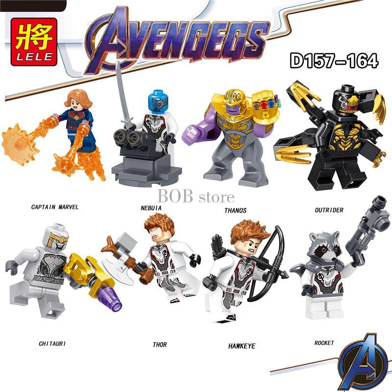 Lego Figurines Avengers Thanos Building Blocks Toys