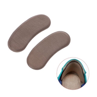 WENDA Suave adj. Esponja de esponja Protección del pie Tacón de zapato Fondo interior Colchón de gel Cojín de talón Comodidad Amortiguador Tacones altos. Insertar forro Cojín de tejido (4)