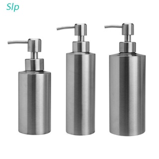 Slp Manual Stainless Steel Soap Dispenser Hand Metal Pump Lotion Bottle Disinfectant Hand Washing Soap Dispenser Shampoo