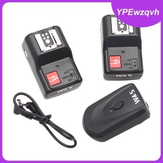PT-04GY 4 CH Channels Wireless/Radio Flash Trigger + 2 Receivers for Canon Nikon DSLR Camera