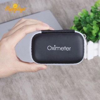 Oxímetro portátil bolsa de almacenamiento de pulso de dedo oxímetro funda protectora herramientas de salud (7)