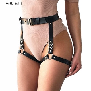 (hotsale) sexy mujeres de cuero sintético cintura cintura cincher liguero arnés panty punk disfraz {bigsale}